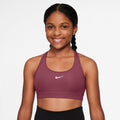 Dri-Fit Swoosh Sportovní podprsenka Děti - fialová
