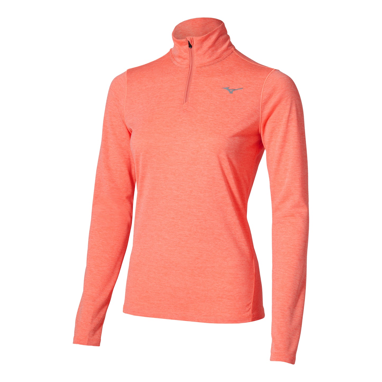 Mizuno Core Impulse Half Zip  Běžecké tričko Dámy - korálová