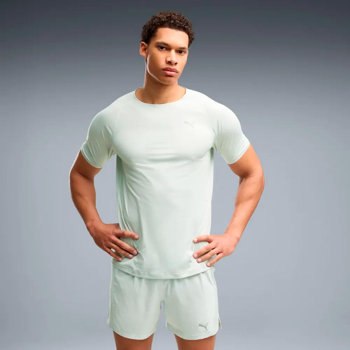 Puma Everyday Cloudspun  Běžecké tričko Muži - světle zelená