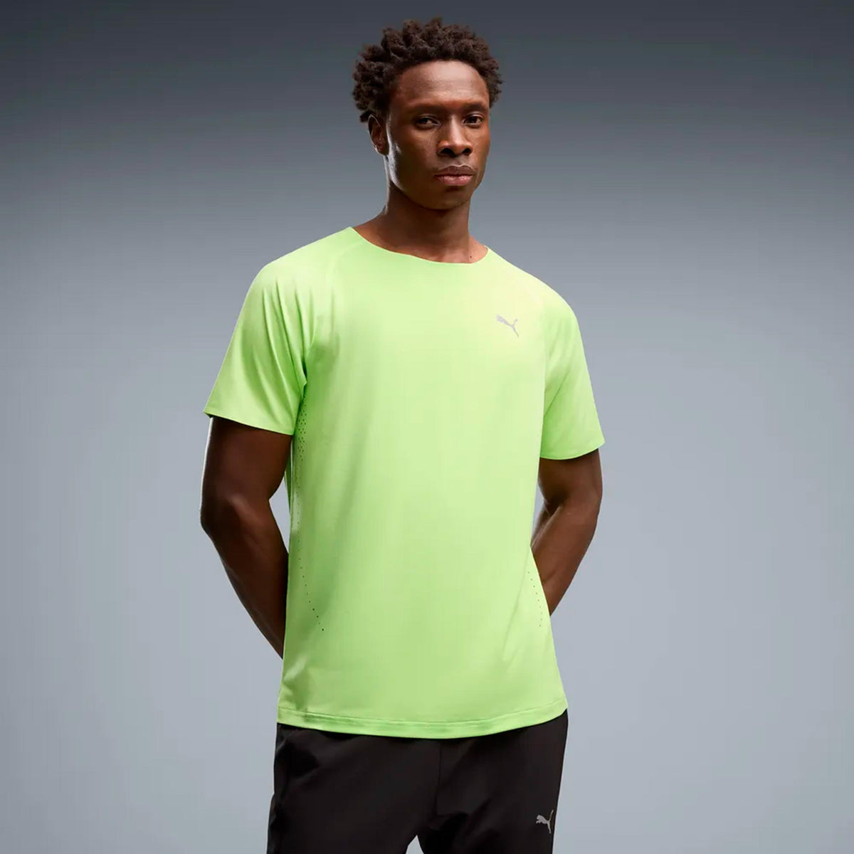Puma Everyday Cloudspun  Běžecké tričko Muži - limetková