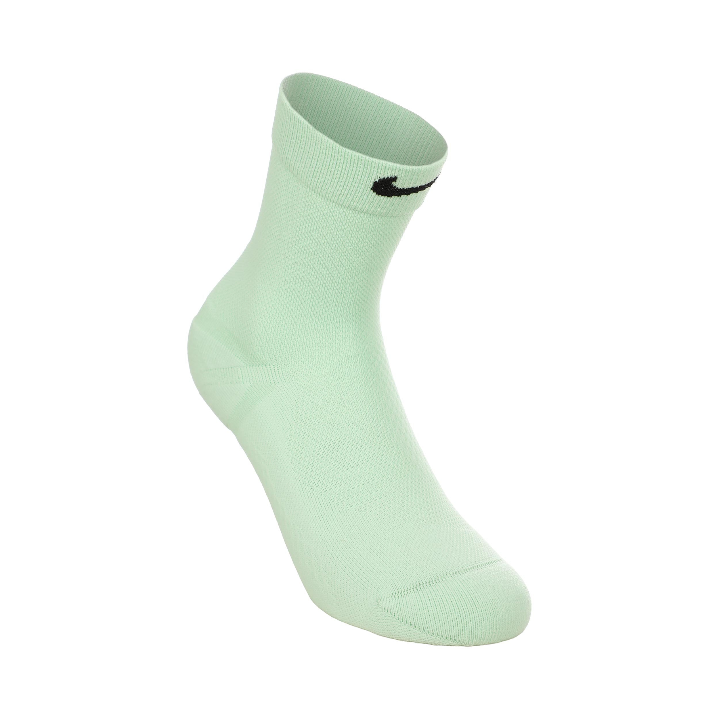 Nike Fast Midweight Crew  Running ponožky Unisex - mátová, černá