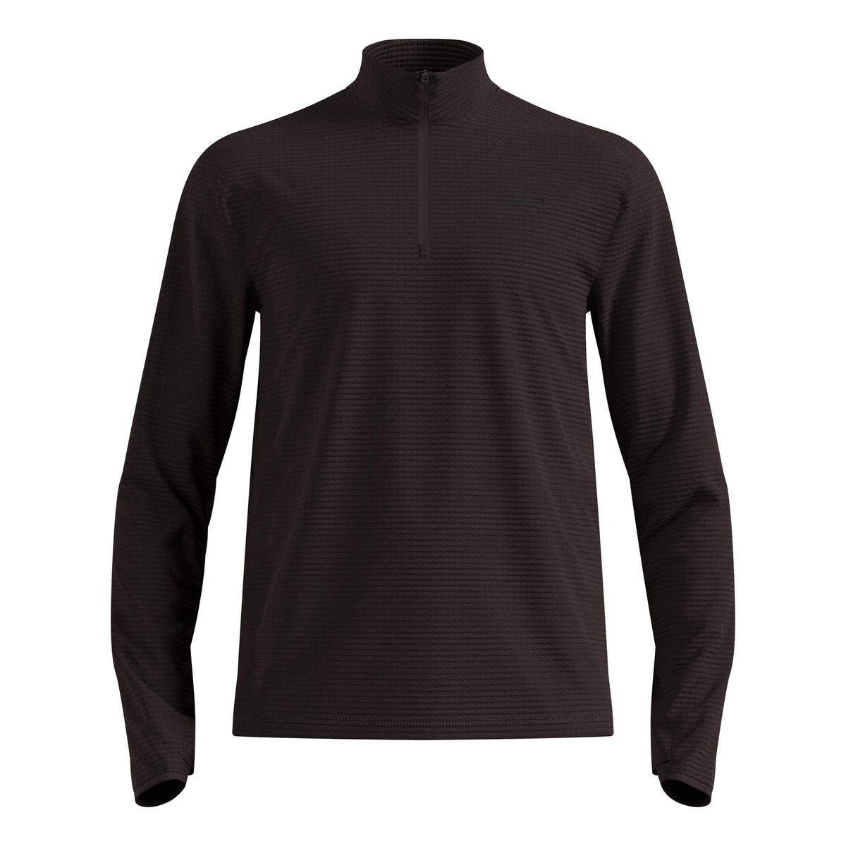 Odlo Essential Thermal Midlayer 1/2 Zip Běžecké tričko Muži - hnědá