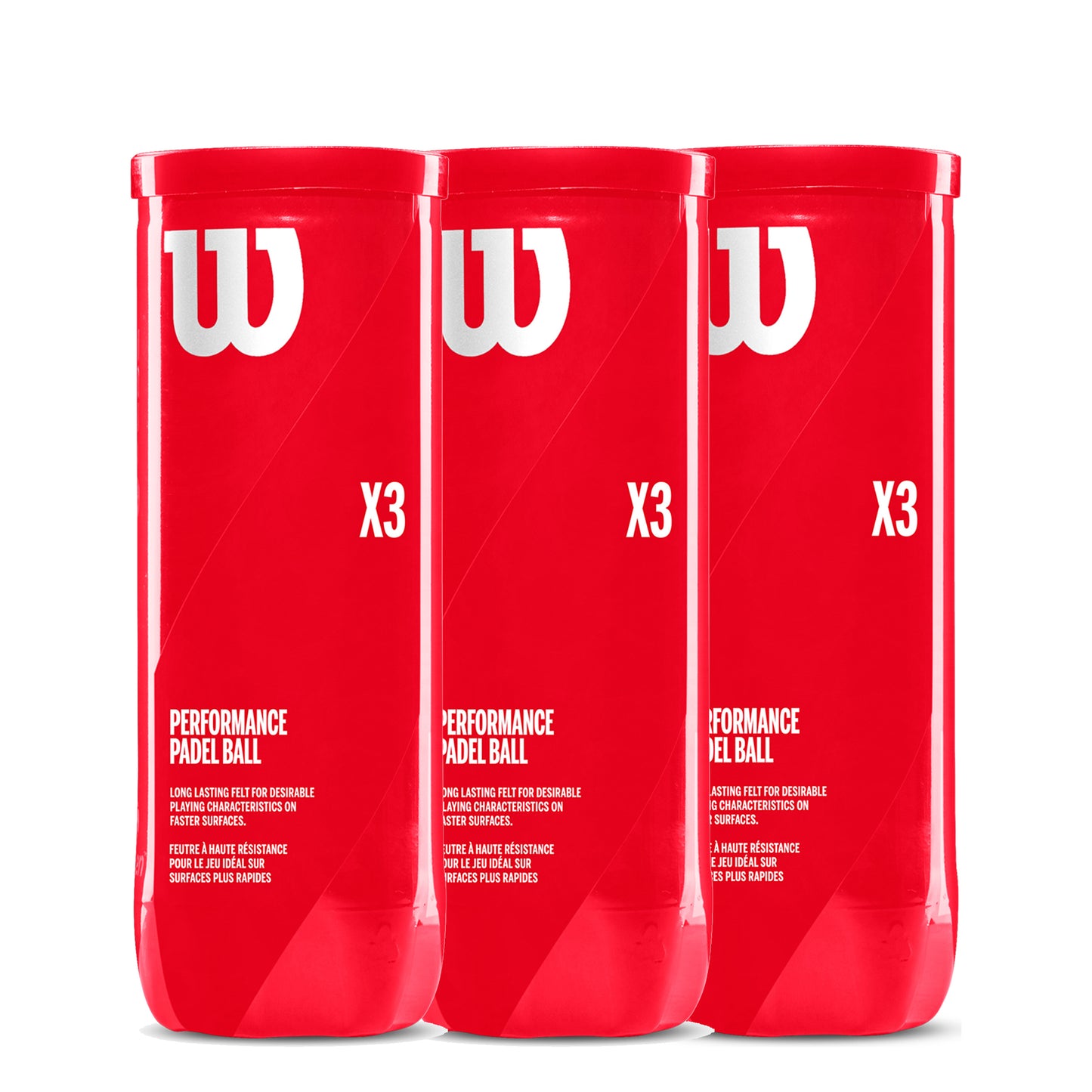 Wilson 3 x 3ks dóze Padel X3 Ball