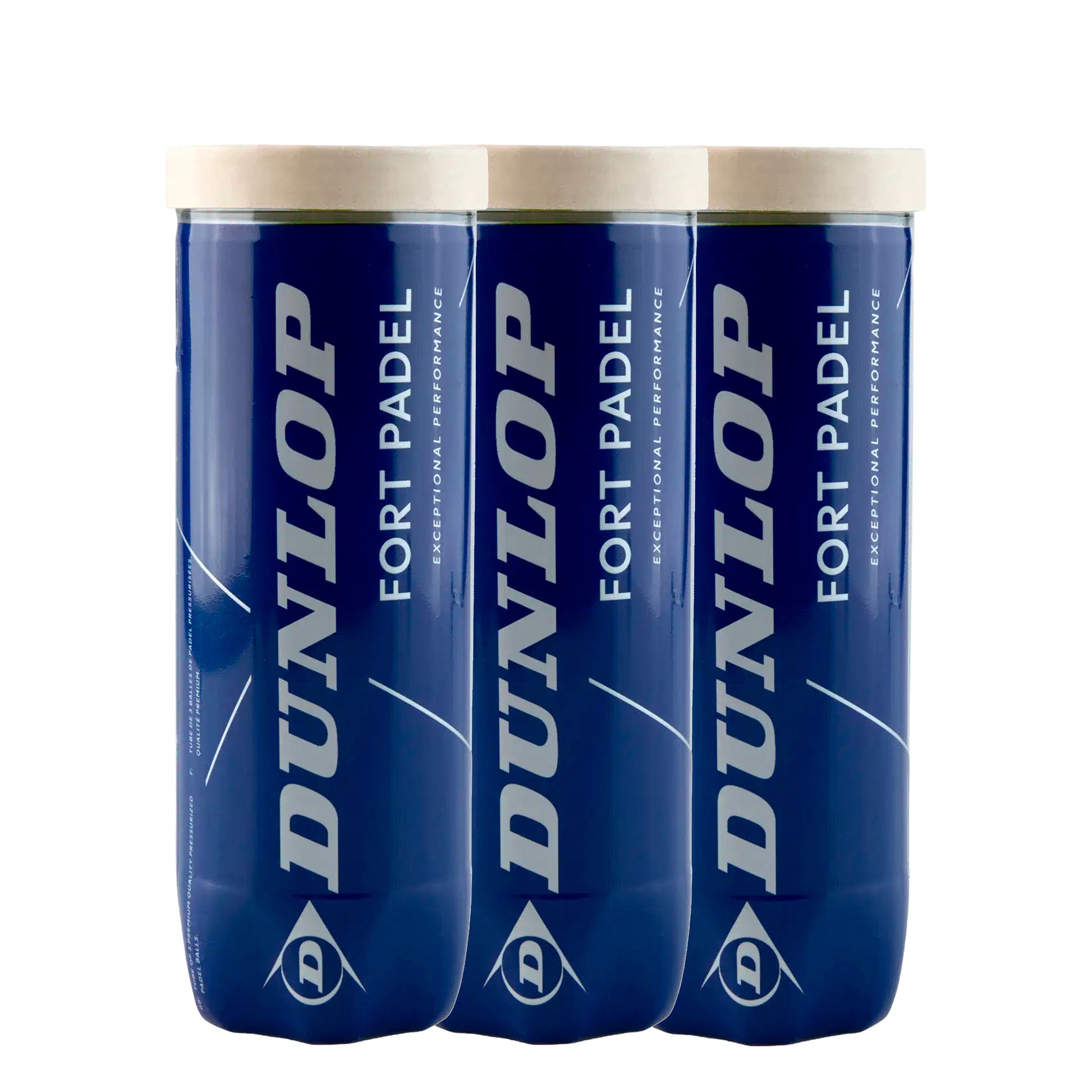 Dunlop 3 x 3ks dóze Fort Padel