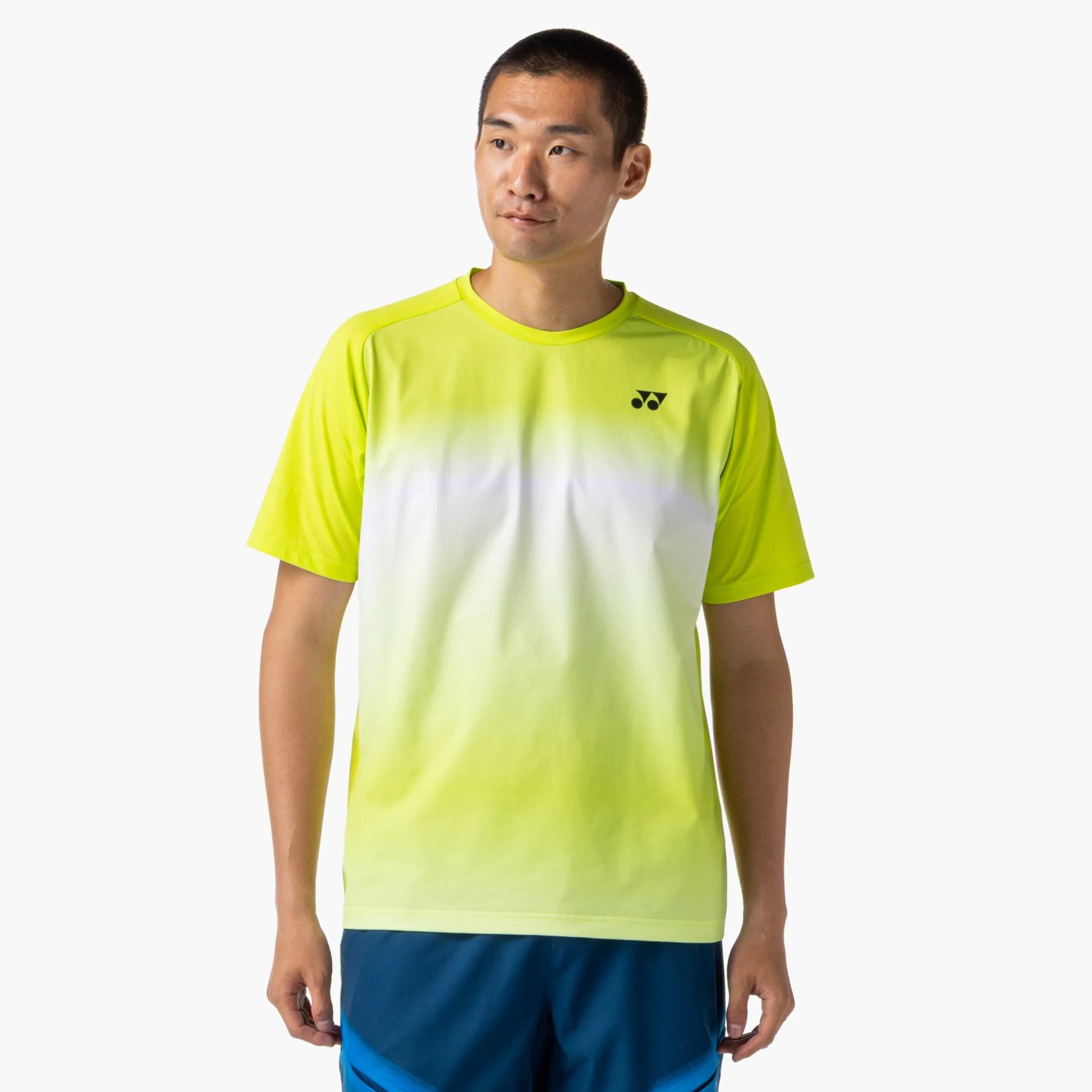 Yonex Tričko Muži - limetková, bílá