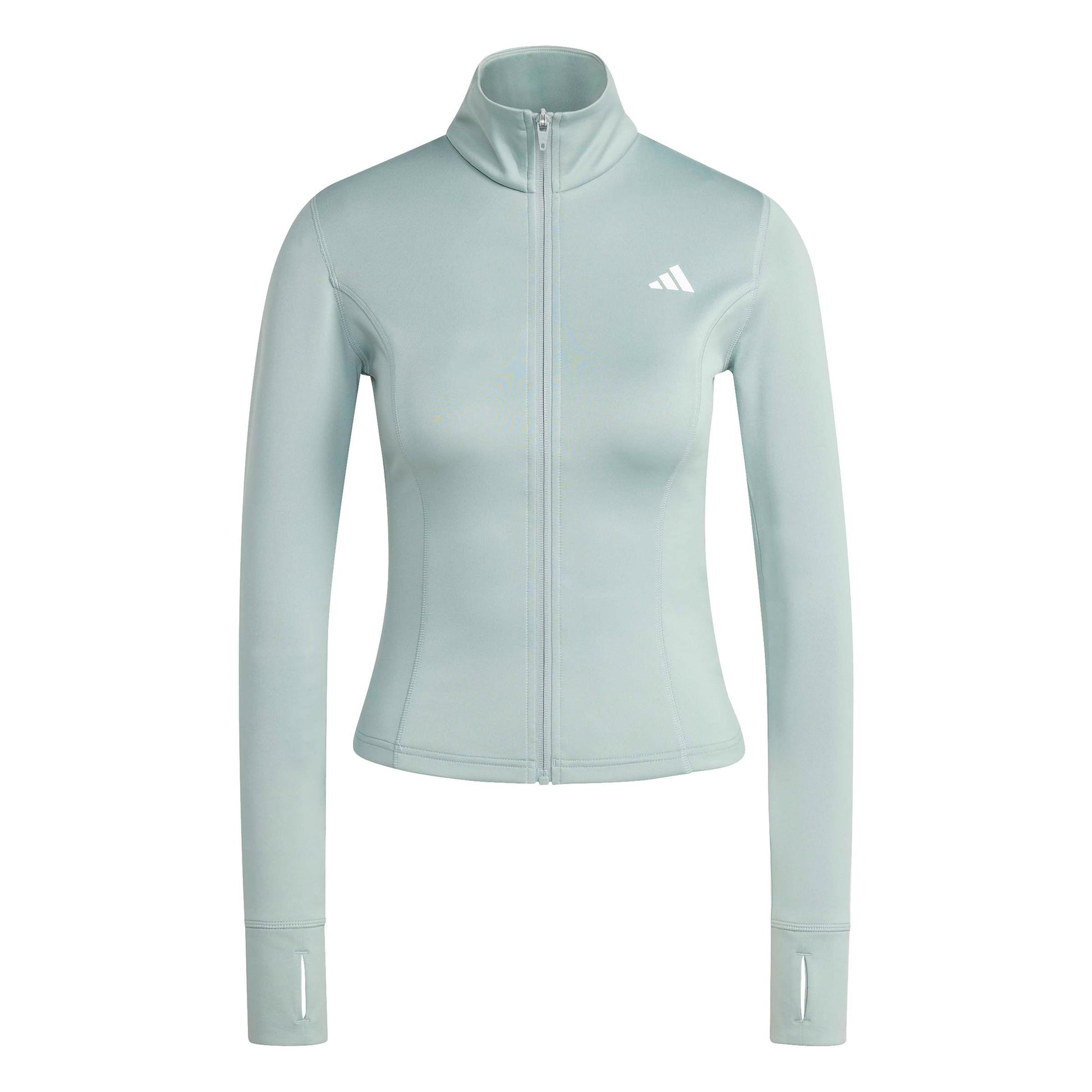 adidas Optime Essentials Tréninková bunda Dámy-šalvěj