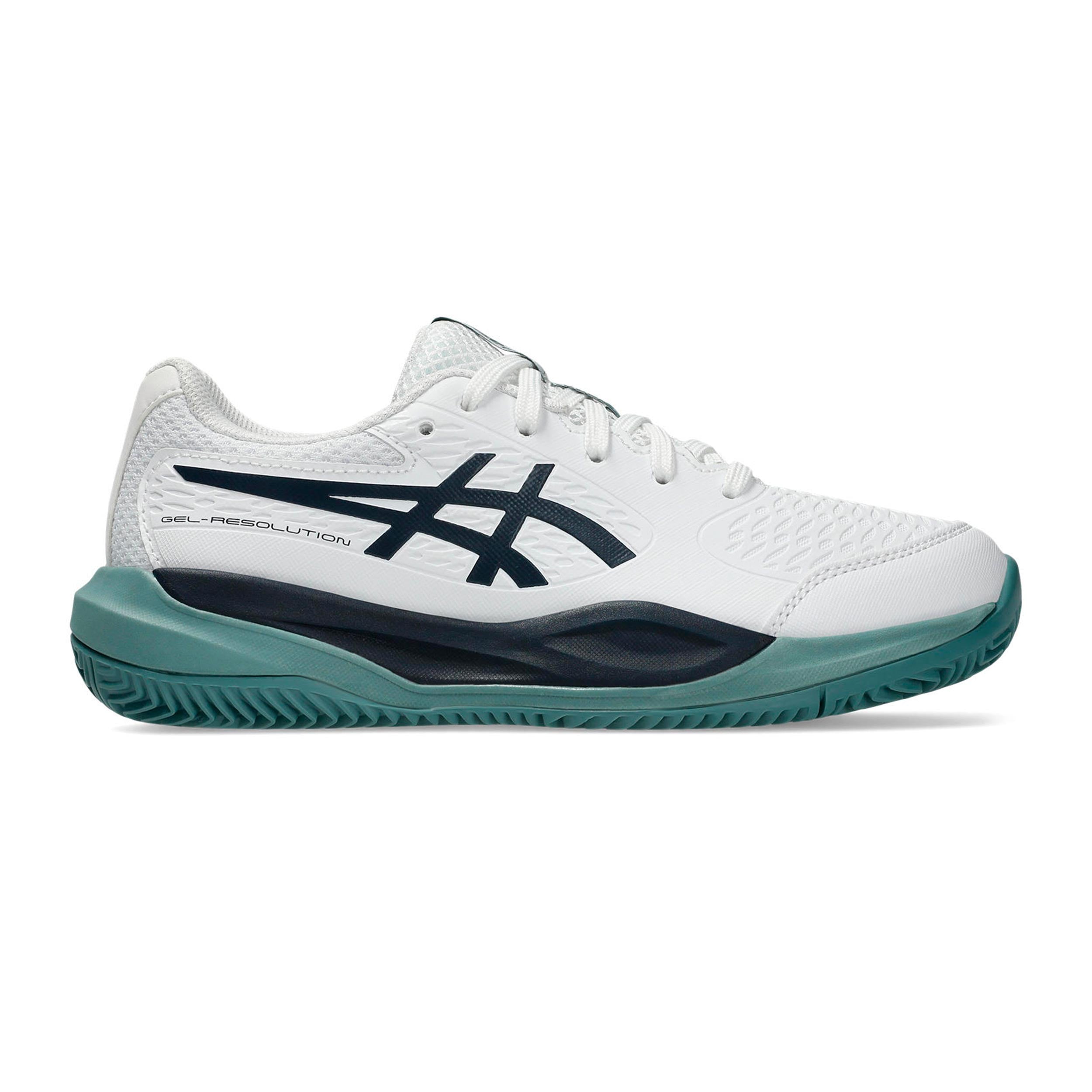 ASICS Gel-Resolution X GS Obuv na antuku Děti - bílá, petrolejová