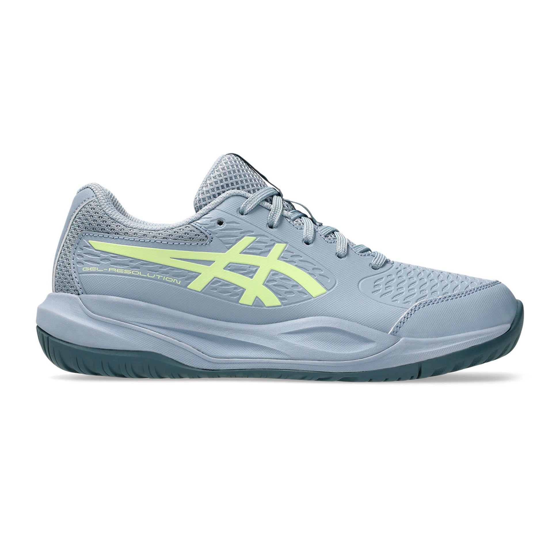 ASICS Gel-Resolution X GS Obuv na všechny povrchy Děti - šedá, zelená