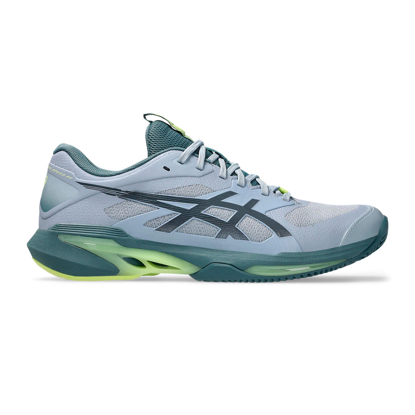 ASICS Solution Speed FF 4 Obuv na antuku Muži - šedá, limetková