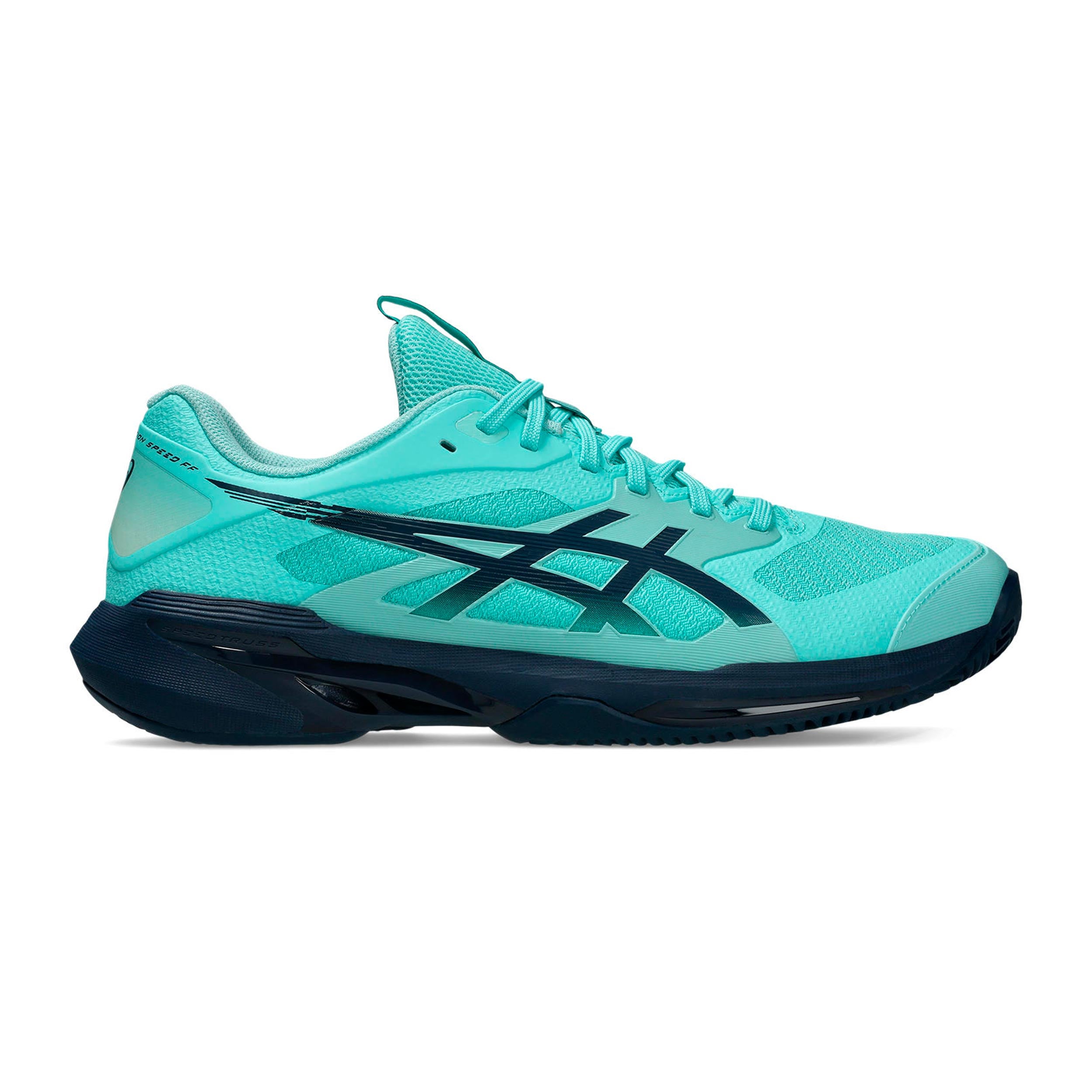 ASICS Solution Speed FF 4 Obuv na antuku Muži - mátová, tmavě modrá
