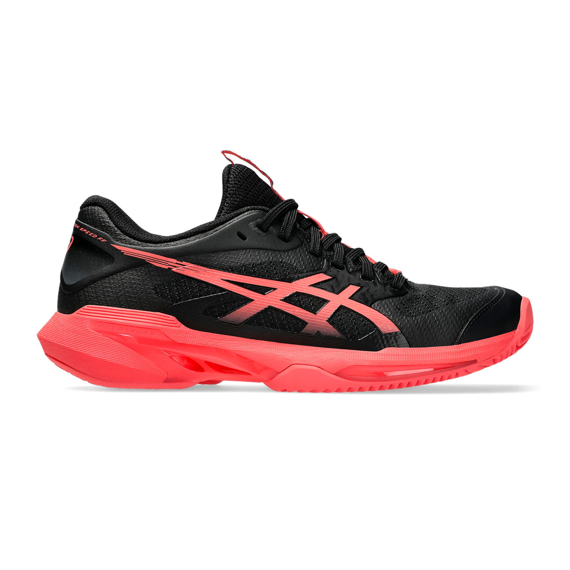 ASICS Solution Speed FF 4 Obuv na antuku Dámy - černá, neonové růžová