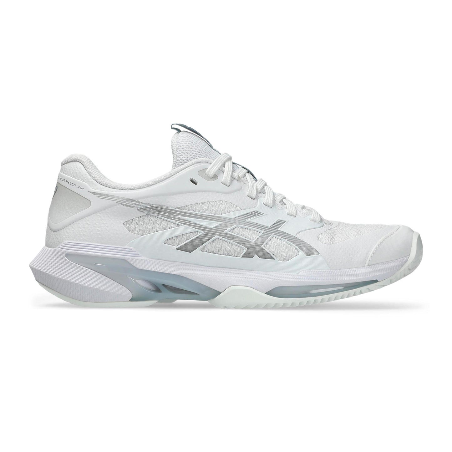 ASICS Solution Speed FF 4 Obuv na antuku Dámy - bílá, stříbrná