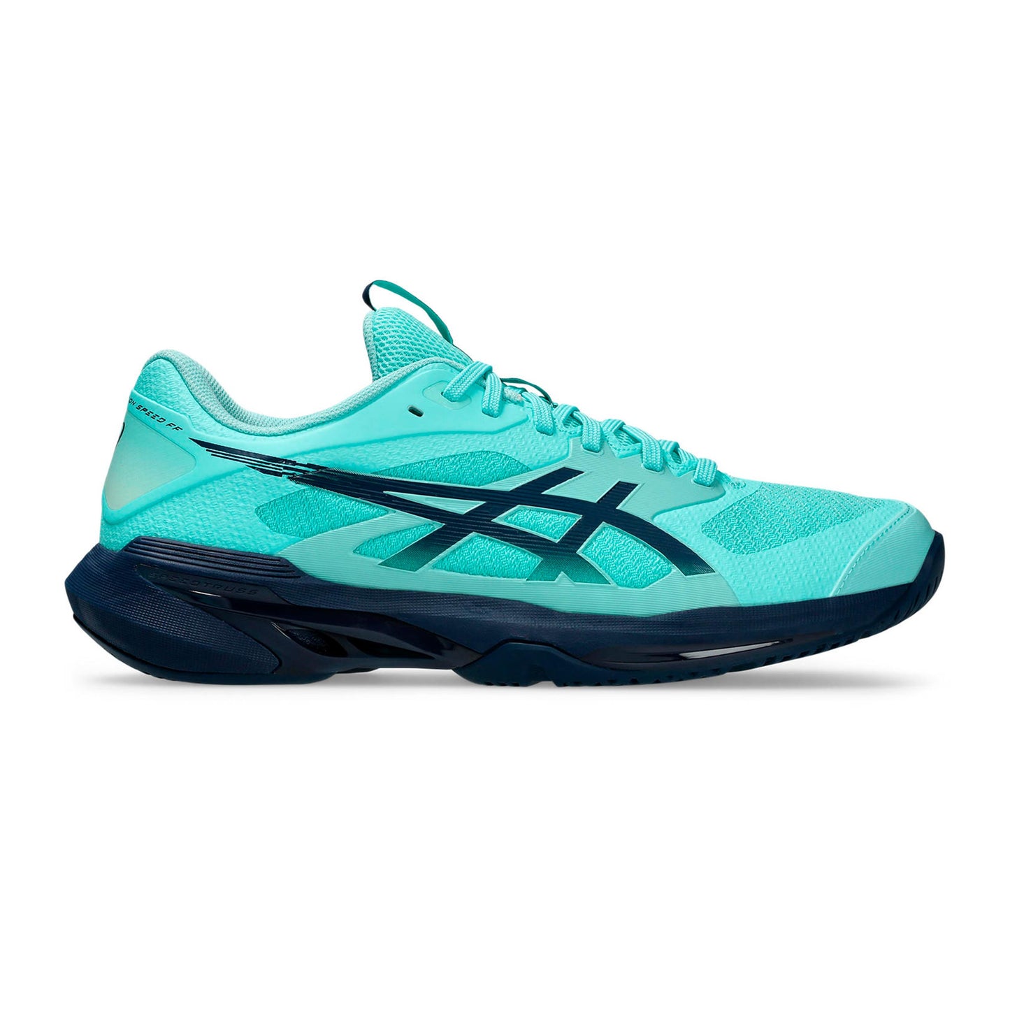 ASICS Solution Speed FF 4 Obuv na všechny povrchy Muži - mátová, tmavě modrá
