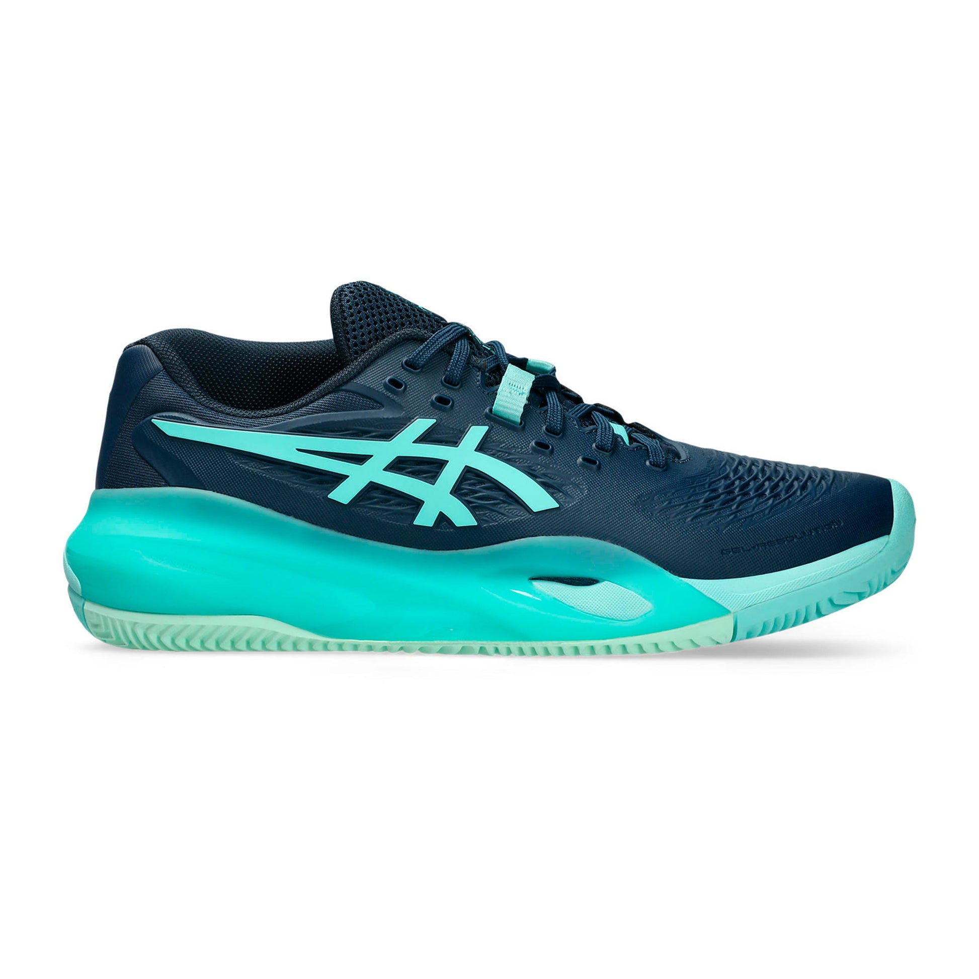 ASICS Gel-Resolution X Obuv na antuku Muži - tmavě modrá, mátová