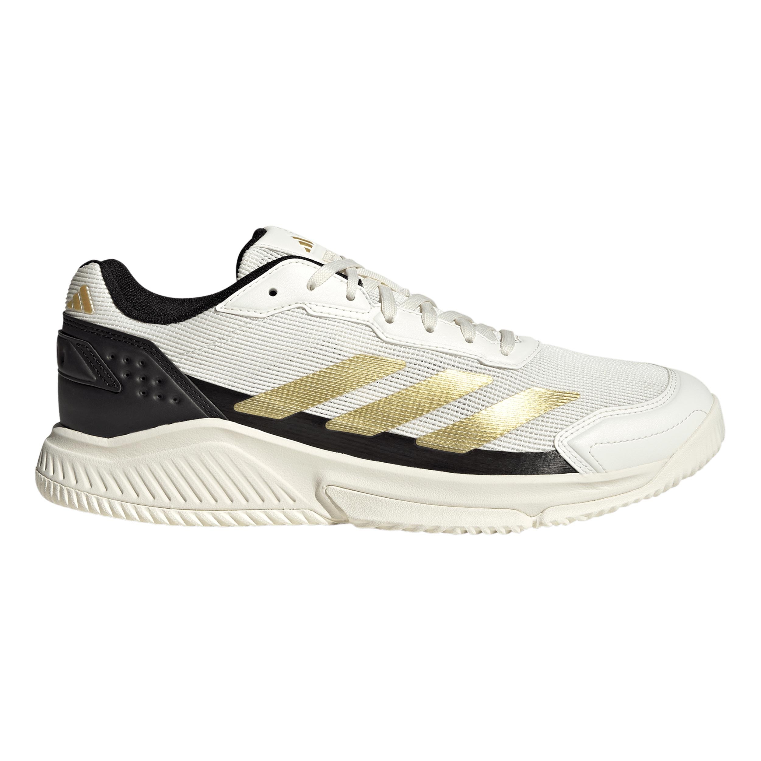 adidas Courtquick Obuv na padel Muži - krémově bílá, zlatá
