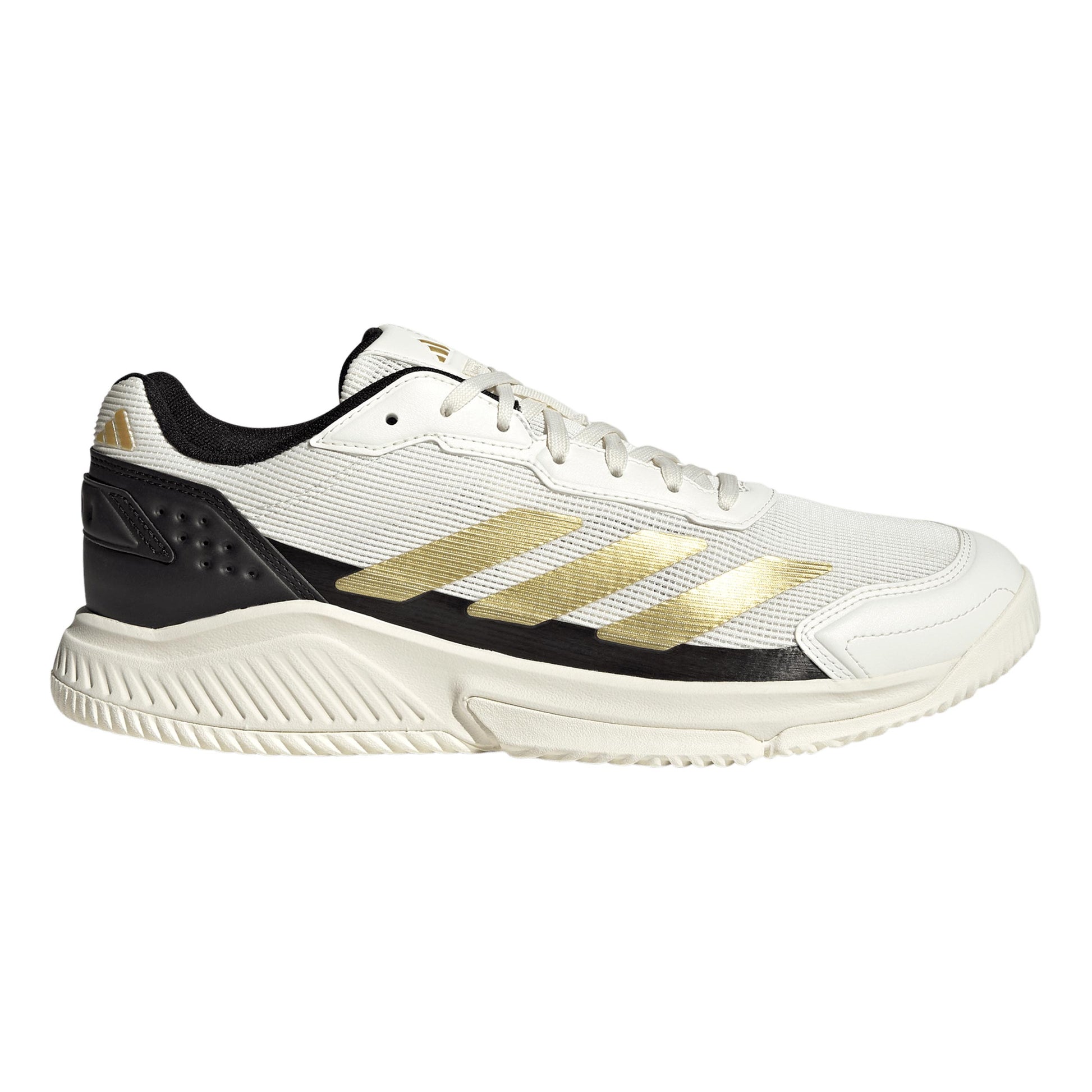 adidas Courtquick Obuv na padel Muži - krémově bílá, zlatá