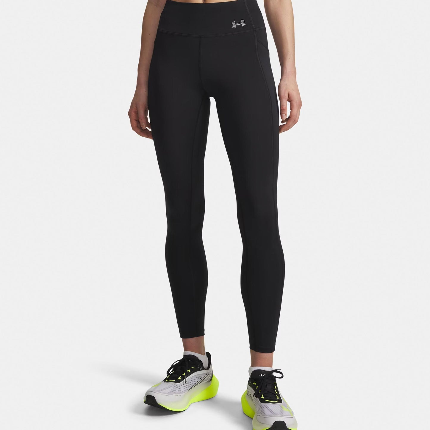 Under Armour Velociti  Běžecké punčocháče Dámy-černá, stříbrná