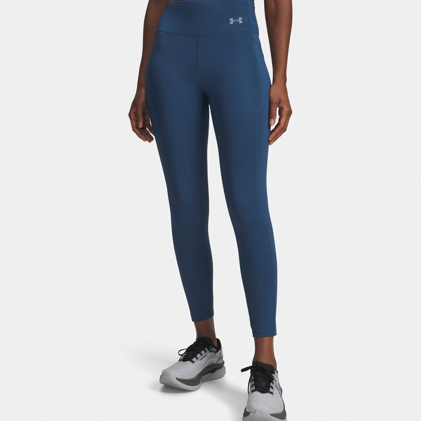 Under Armour Velociti Ankle  Běžecké punčocháče Dámy-modrá, stříbrná