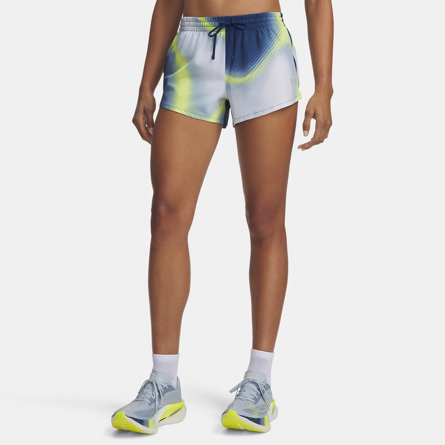 Under Armour Velociti Pro 3in  Běžecké šortky Dámy - modrá, vícebarevné