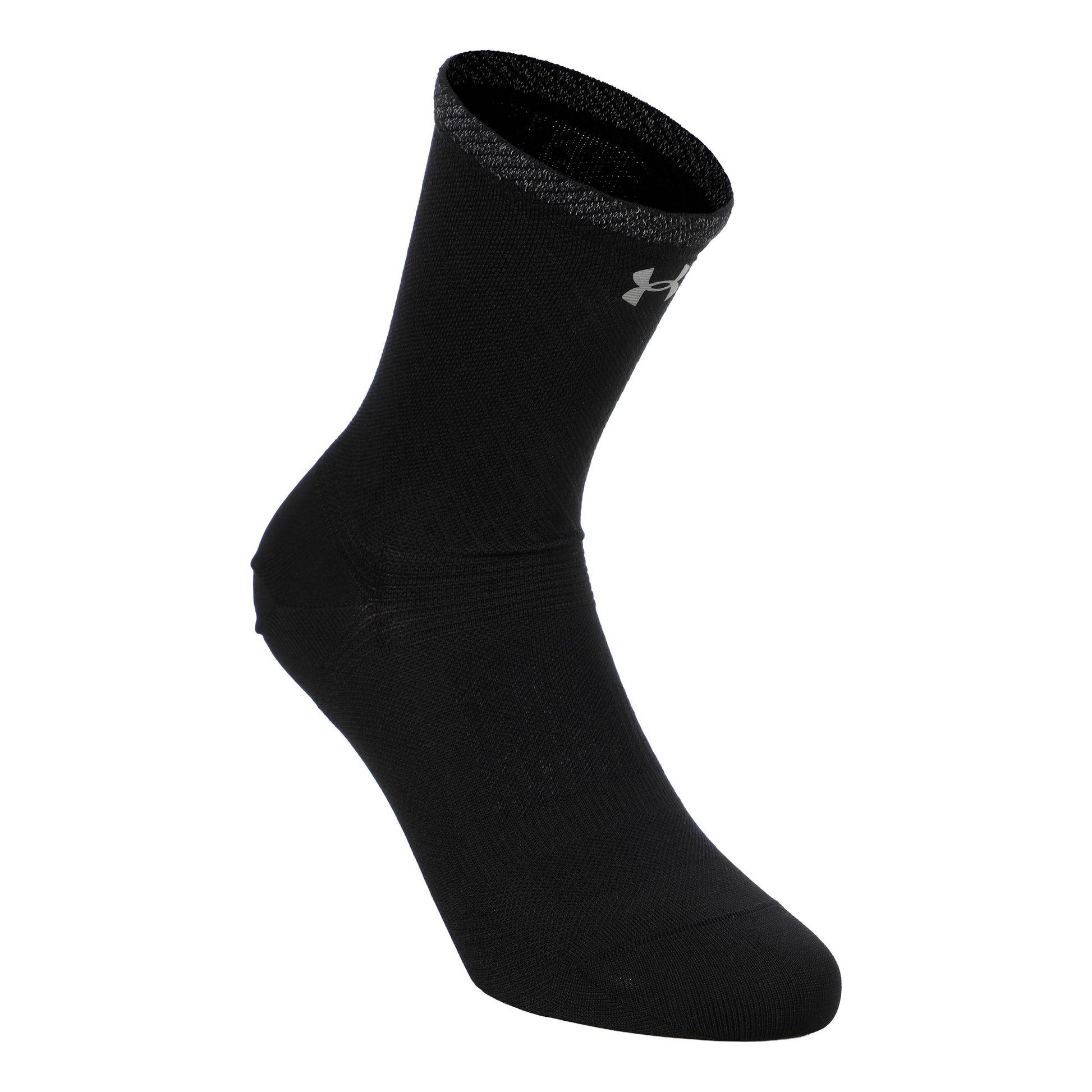 Under Armour Velociti Lite Crew  Running ponožky Unisex-černá, černá