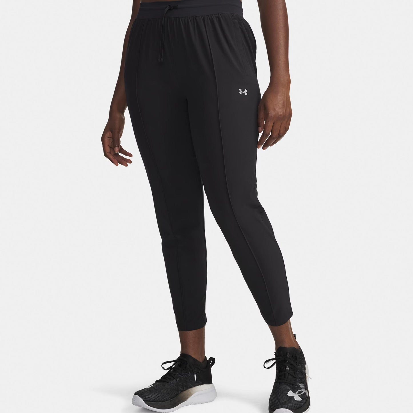 Under Armour Velociti Pro  Běžecké kalhoty Dámy-černá, stříbrná