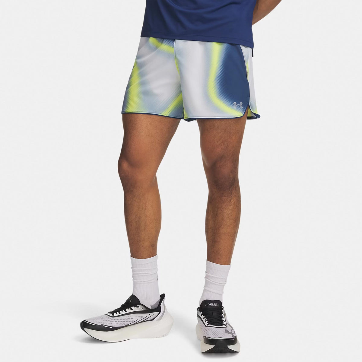 Under Armour Velociti Pro 5in  Běžecké šortky Muži - modrá, vícebarevné