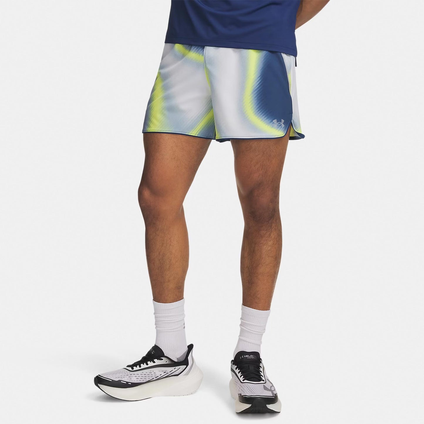 Under Armour Velociti Pro 5in  Běžecké šortky Muži - modrá, vícebarevné