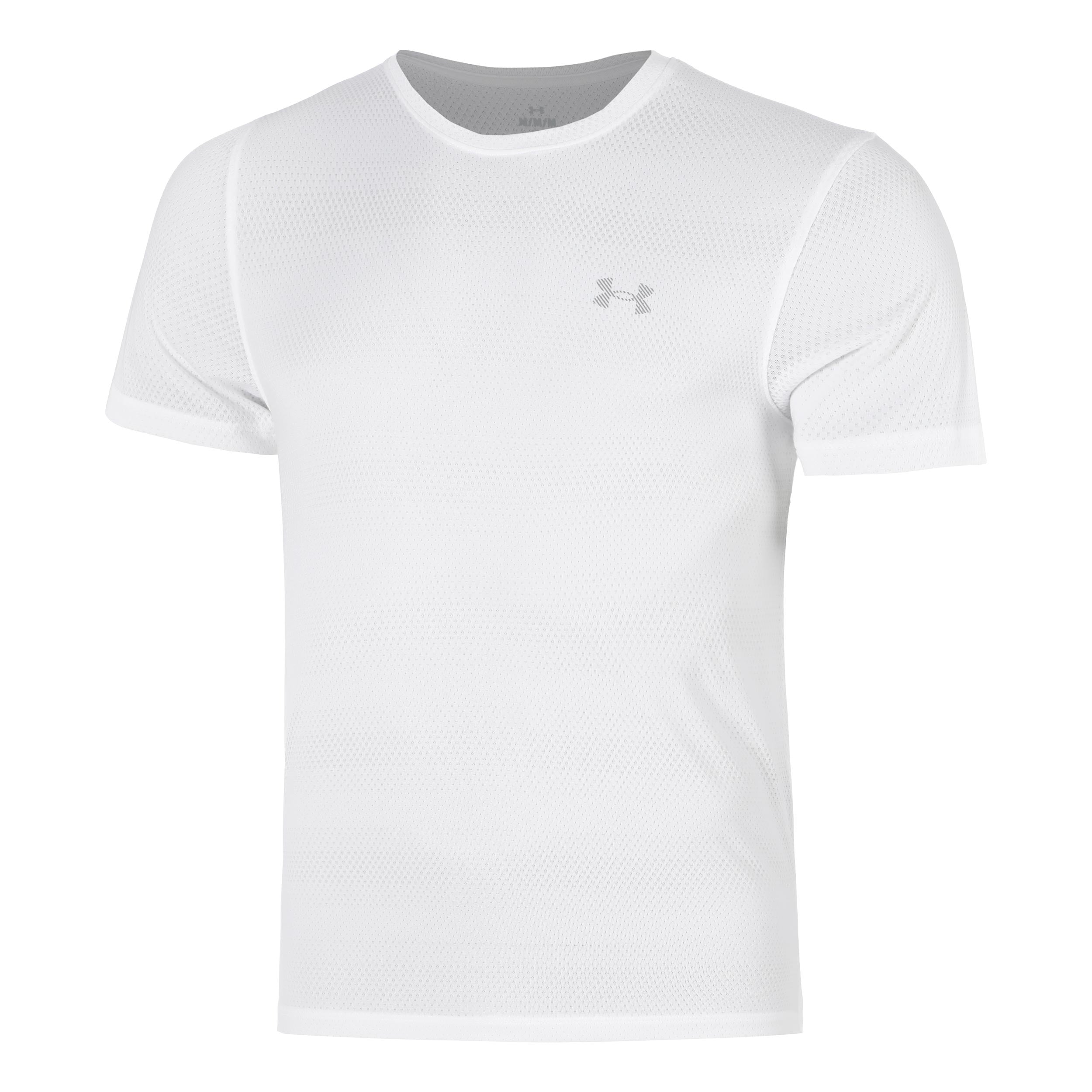 Under Armour Velociti  Běžecké tričko Muži - bílá, stříbrná