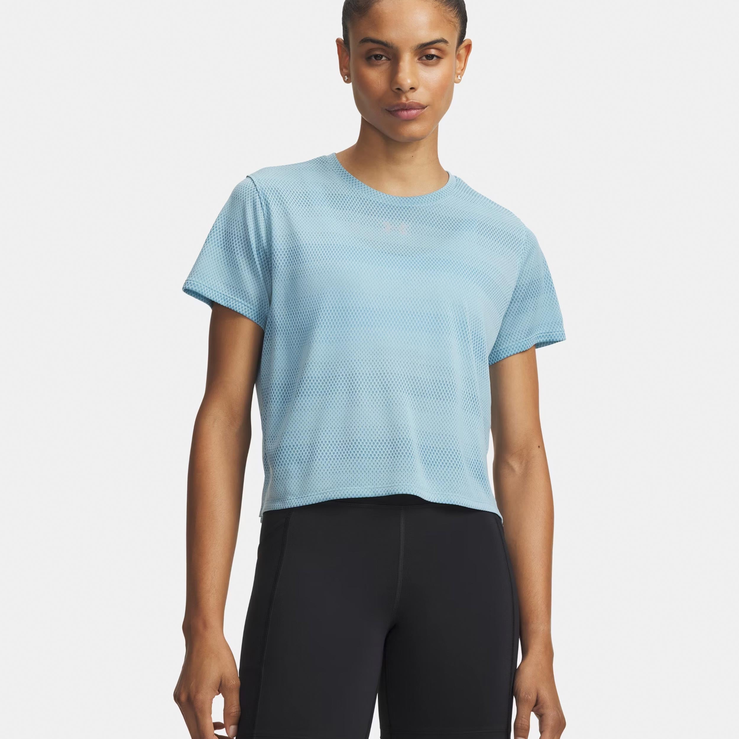 Under Armour Velociti  Běžecké tričko Dámy - světle modrá, stříbrná
