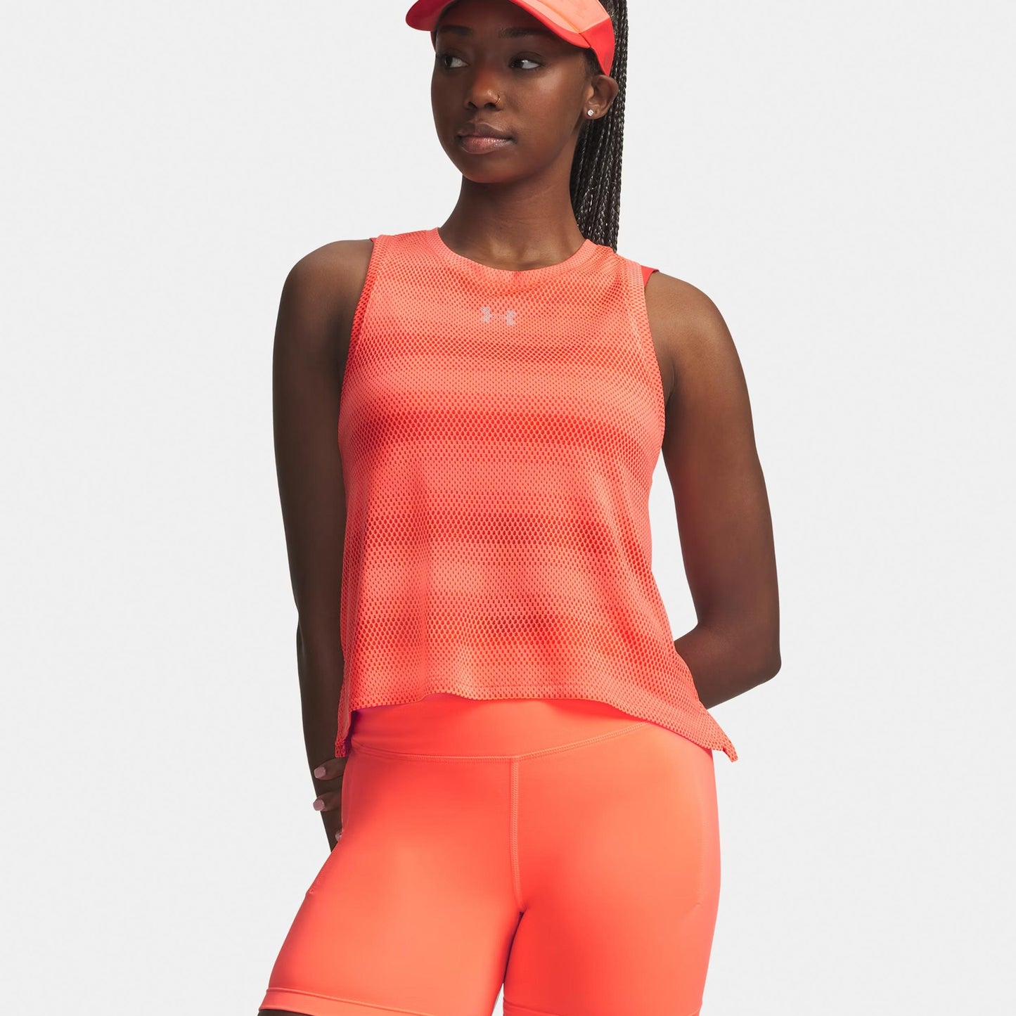 Under Armour Velociti  Běžecké tričko Dámy - oranžová, stříbrná