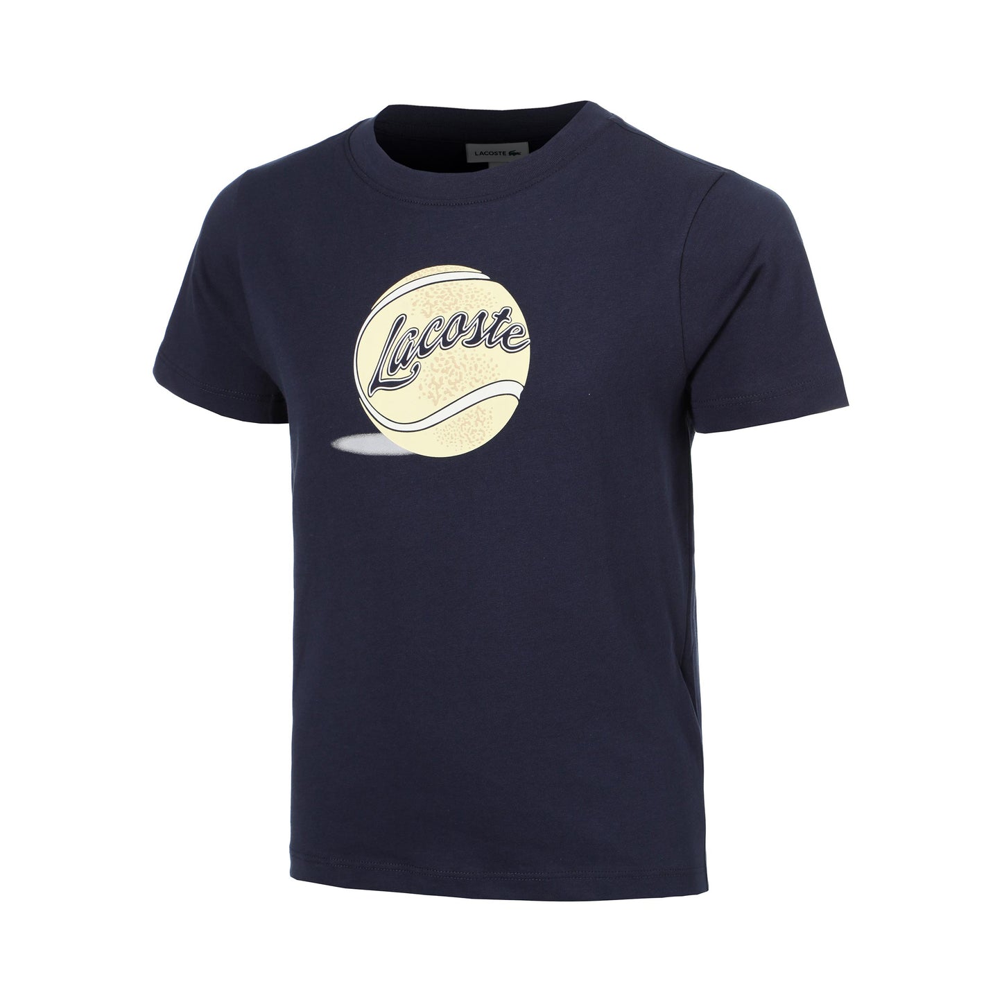 Lacoste Tričko Děti - tmavě modrá, žlutá