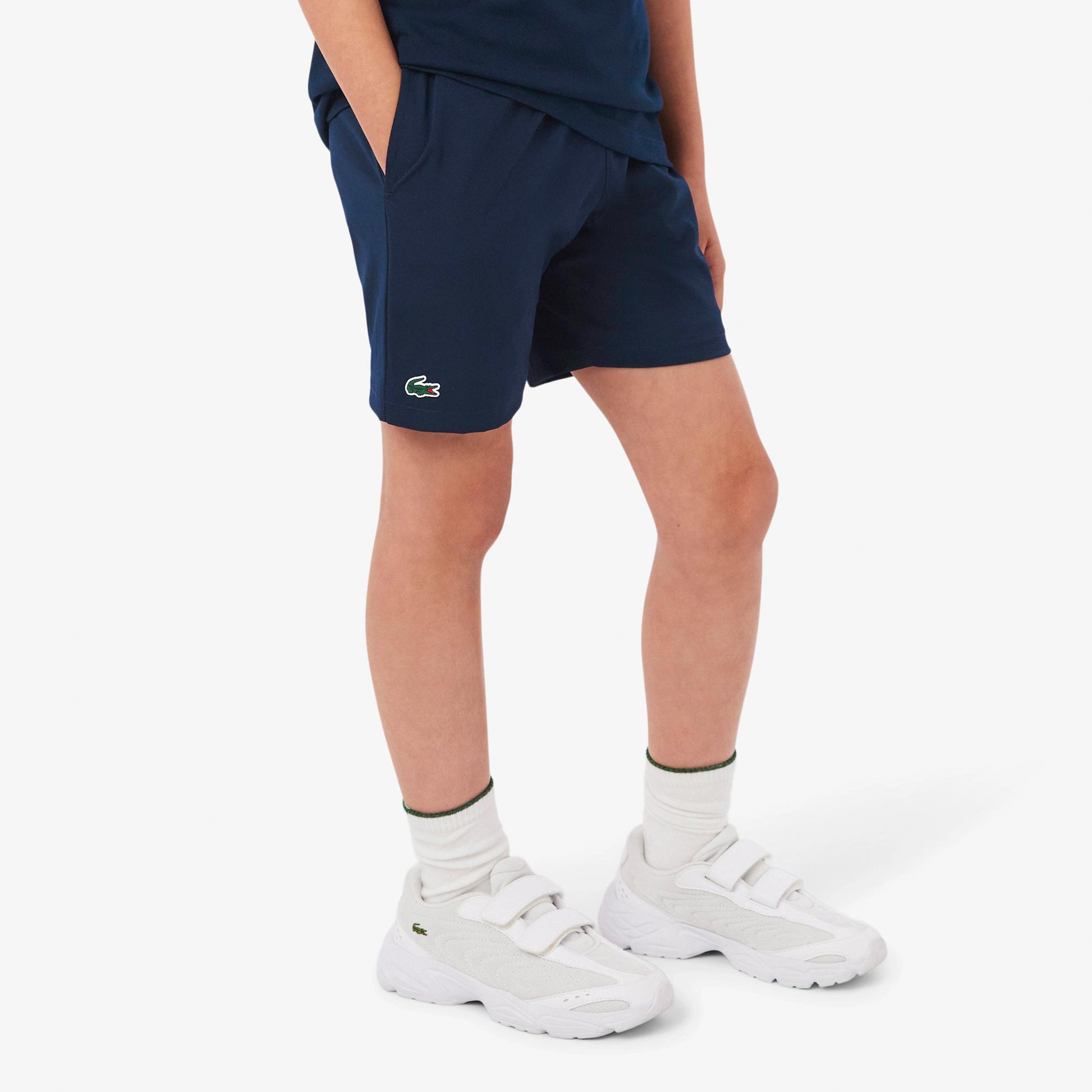 Lacoste Šortky Děti - tmavě modrá
