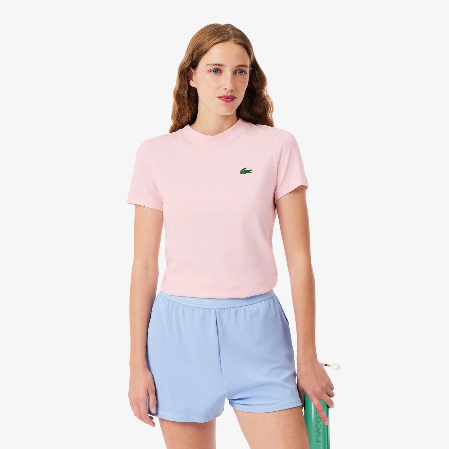 Lacoste Tričko Dámy - stará růžová
