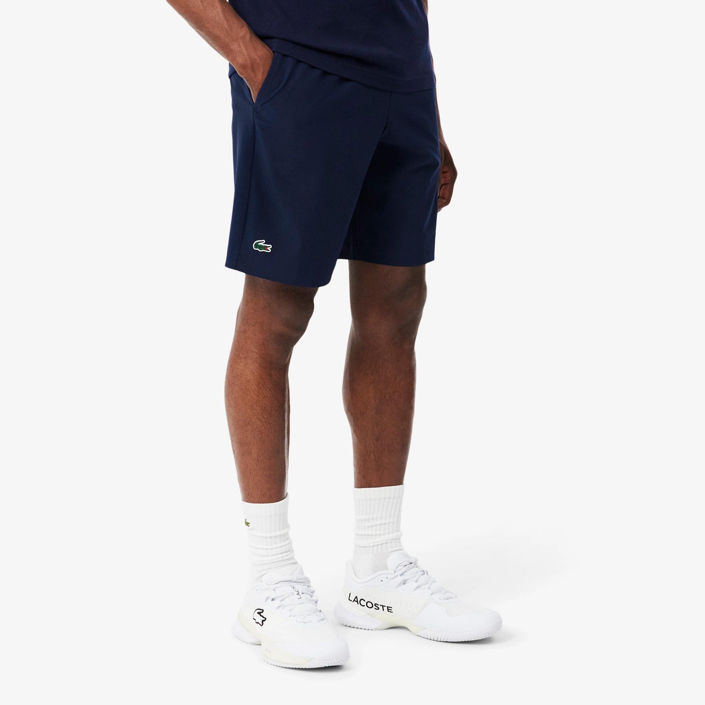 Lacoste Šortky Muži - tmavě modrá