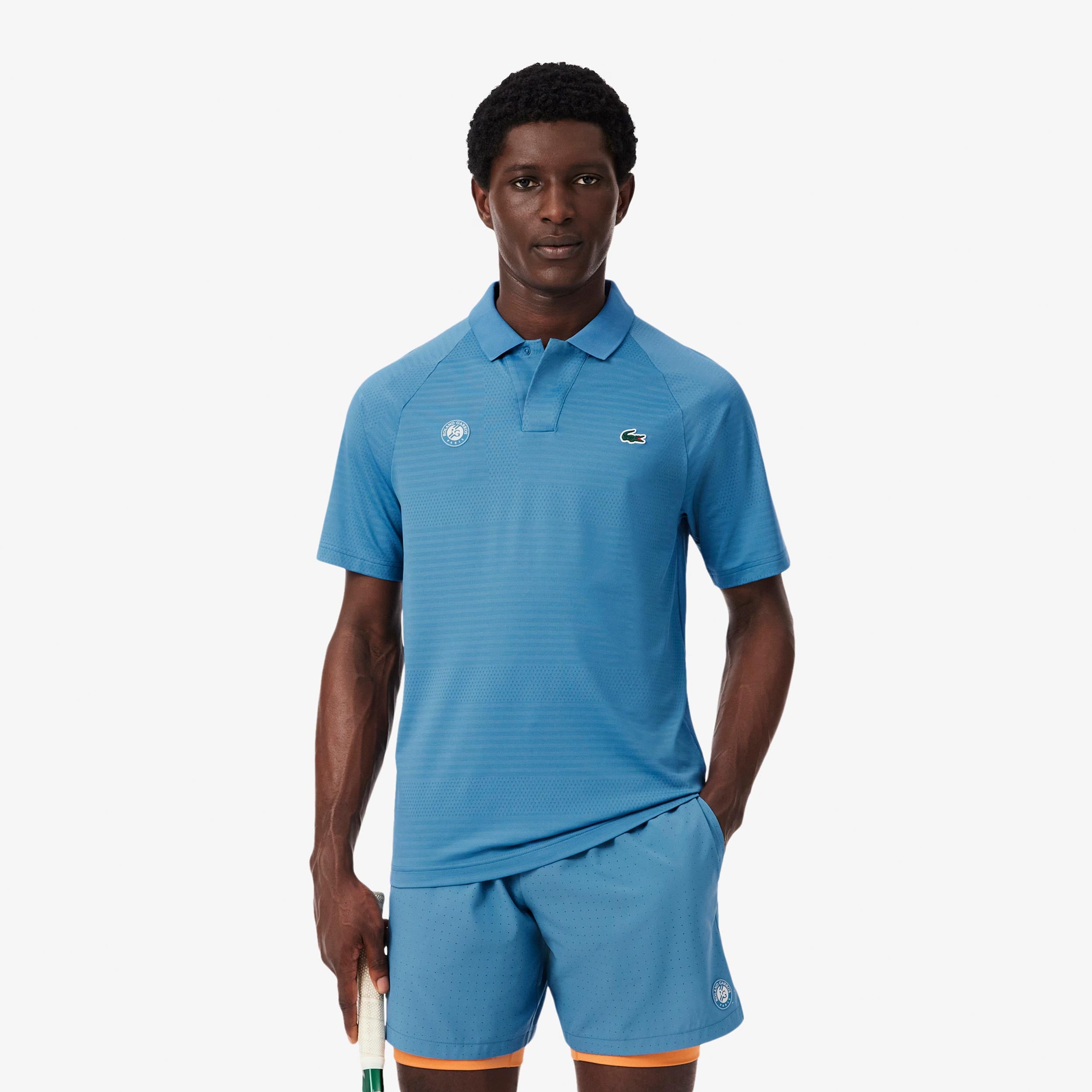 Lacoste Pólo Muži - blaugrau