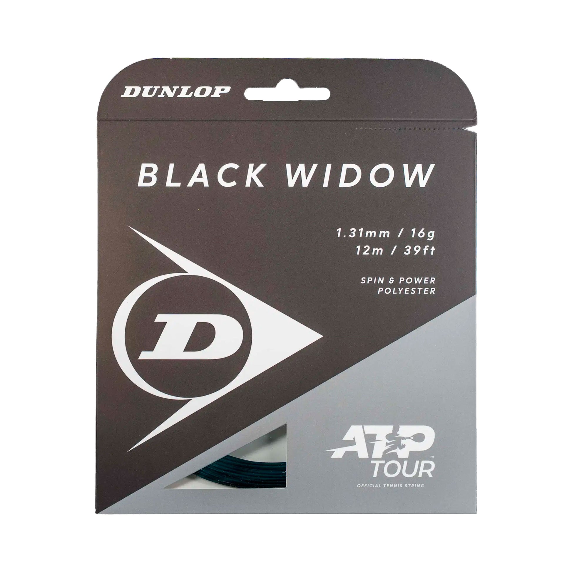 Dunlop BLACK WIDOW Výpletová sada -černá
