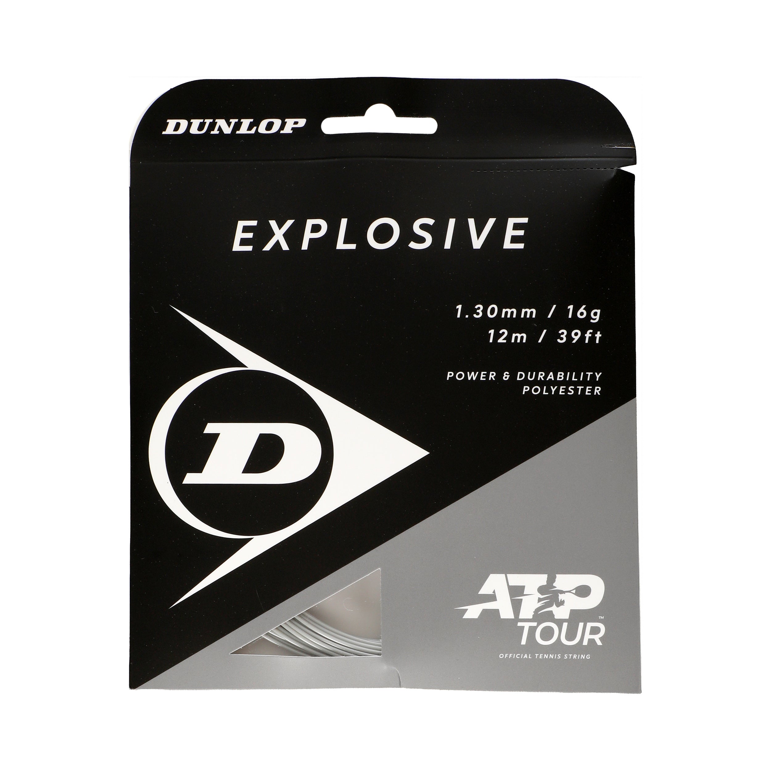 Dunlop EXPLOSIVE Výpletová sada -stříbrná