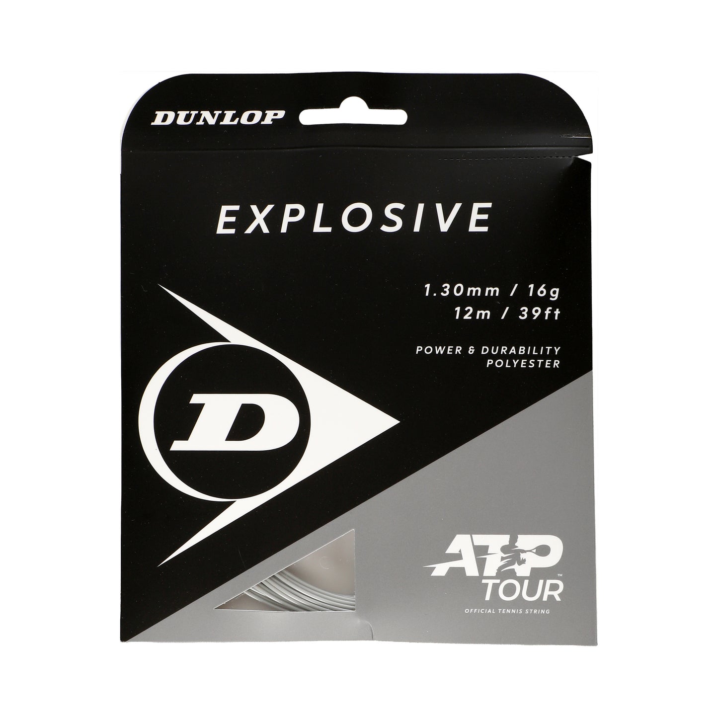 Dunlop EXPLOSIVE Výpletová sada -stříbrná