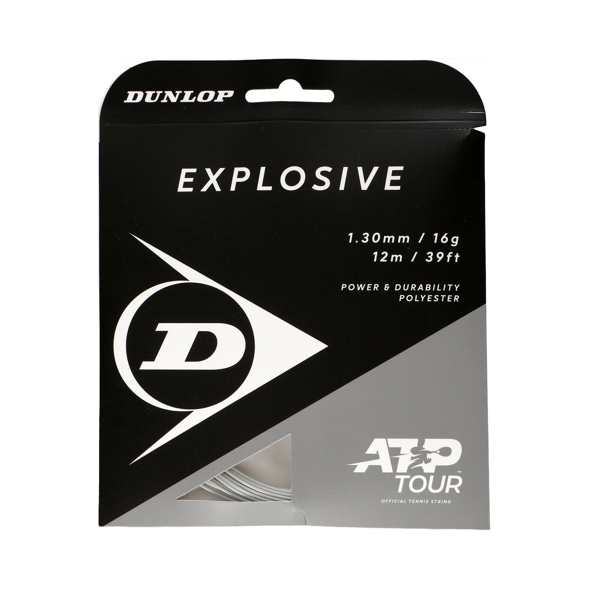 Dunlop EXPLOSIVE Výpletová sada -stříbrná