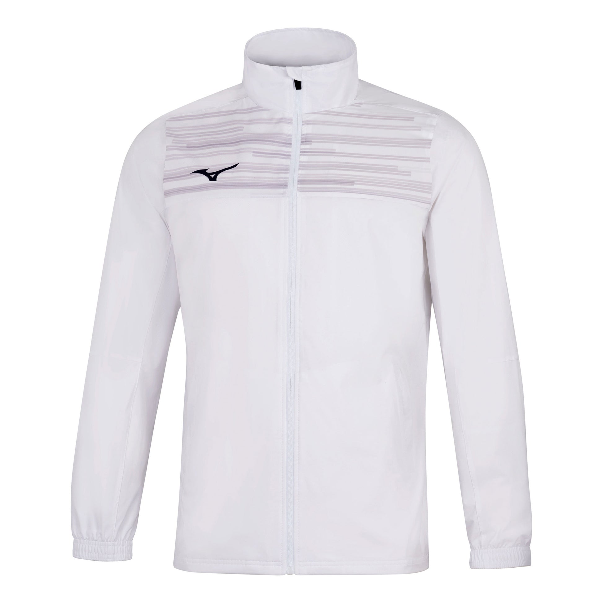 Mizuno Team Chiba Micro Tréninková bunda Muži-bílá