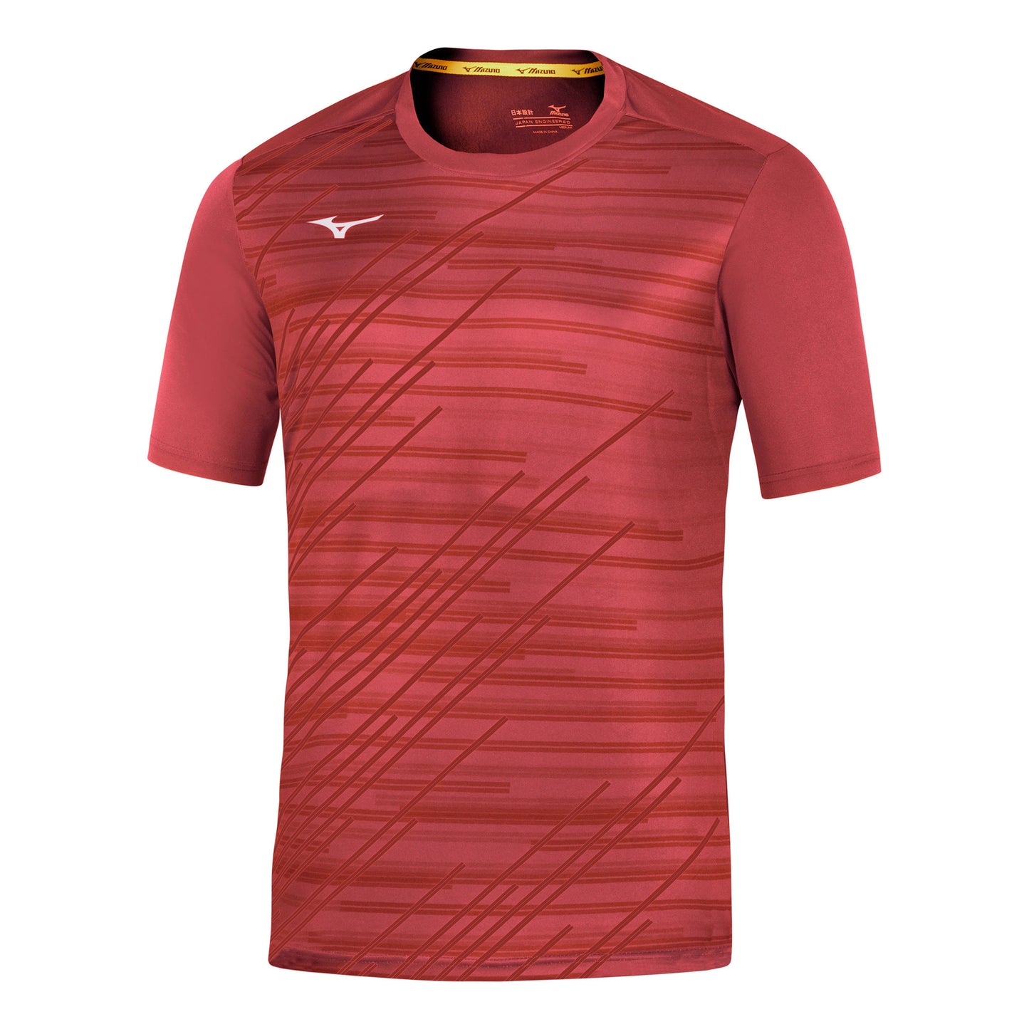 Mizuno Team Chiba Tričko Muži-červená