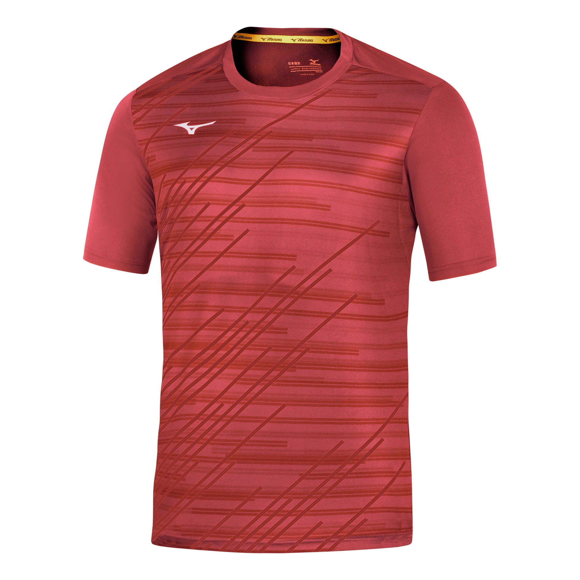 Mizuno Team Chiba Tričko Muži-červená