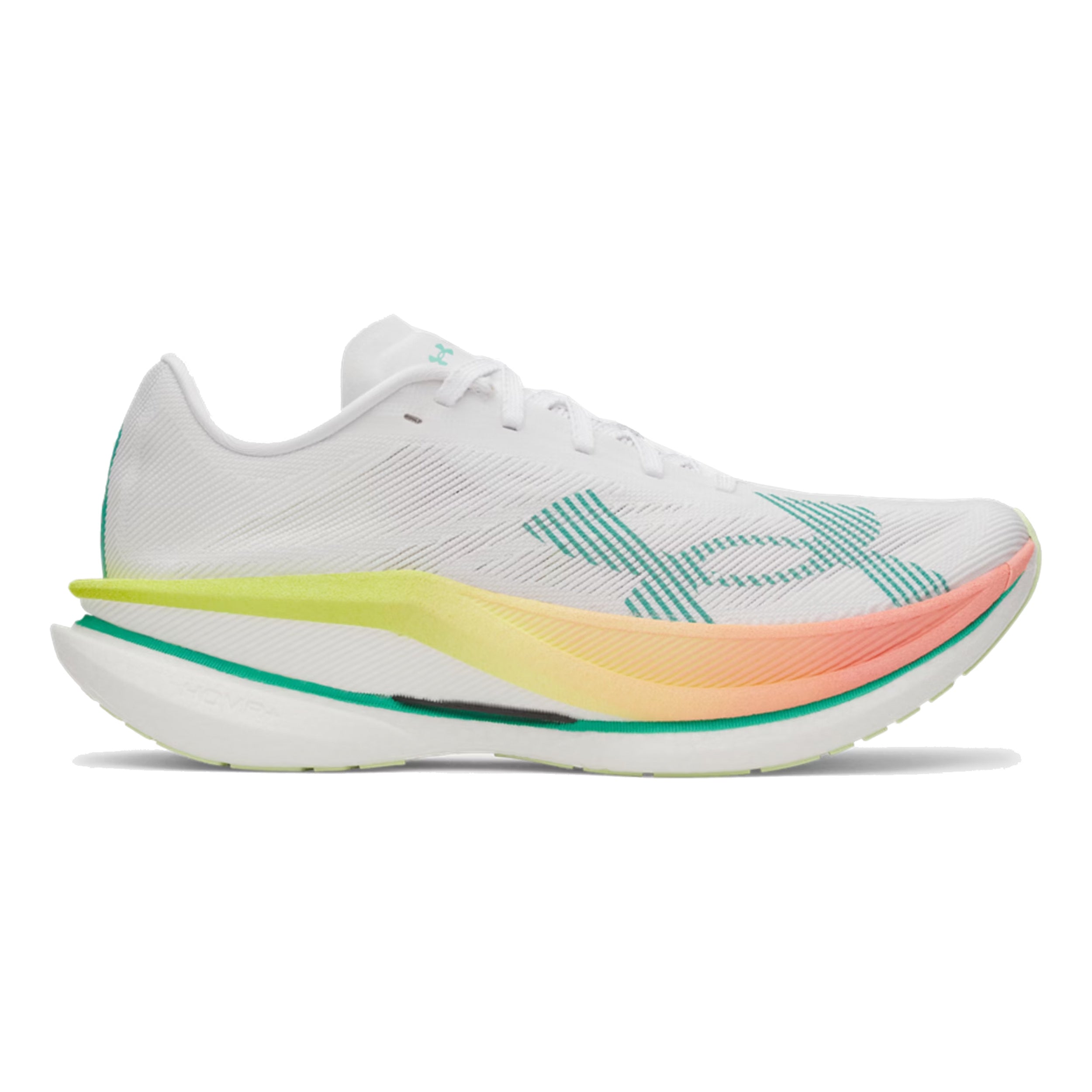 Under Armour Velociti Elite 3 Závodní obuv Unisex-bílá, světle zelená