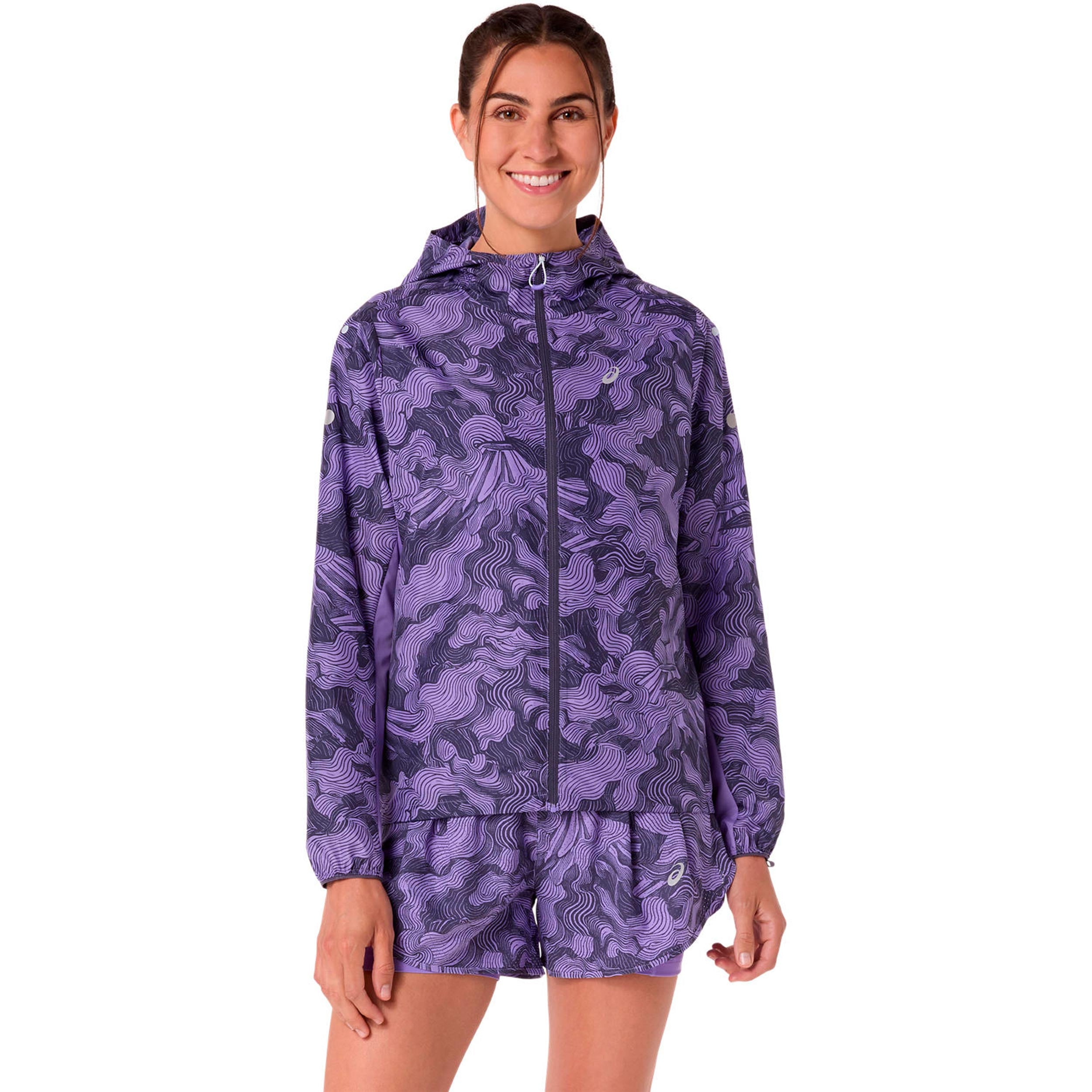 ASICS Fujitrail Packable  Běžecká bunda Dámy - lila