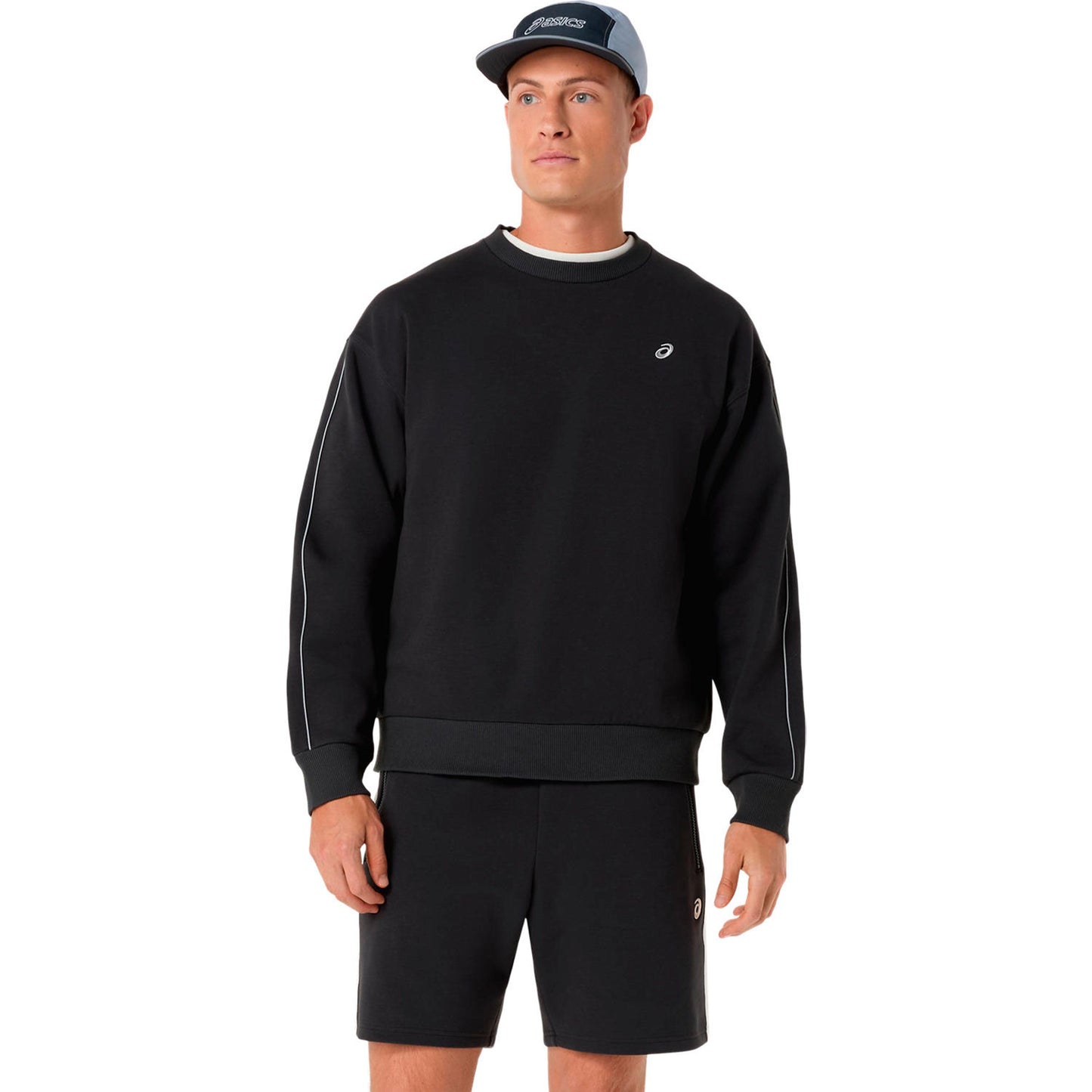 ASICS Track Club Heritage Mikina Unisex - černá