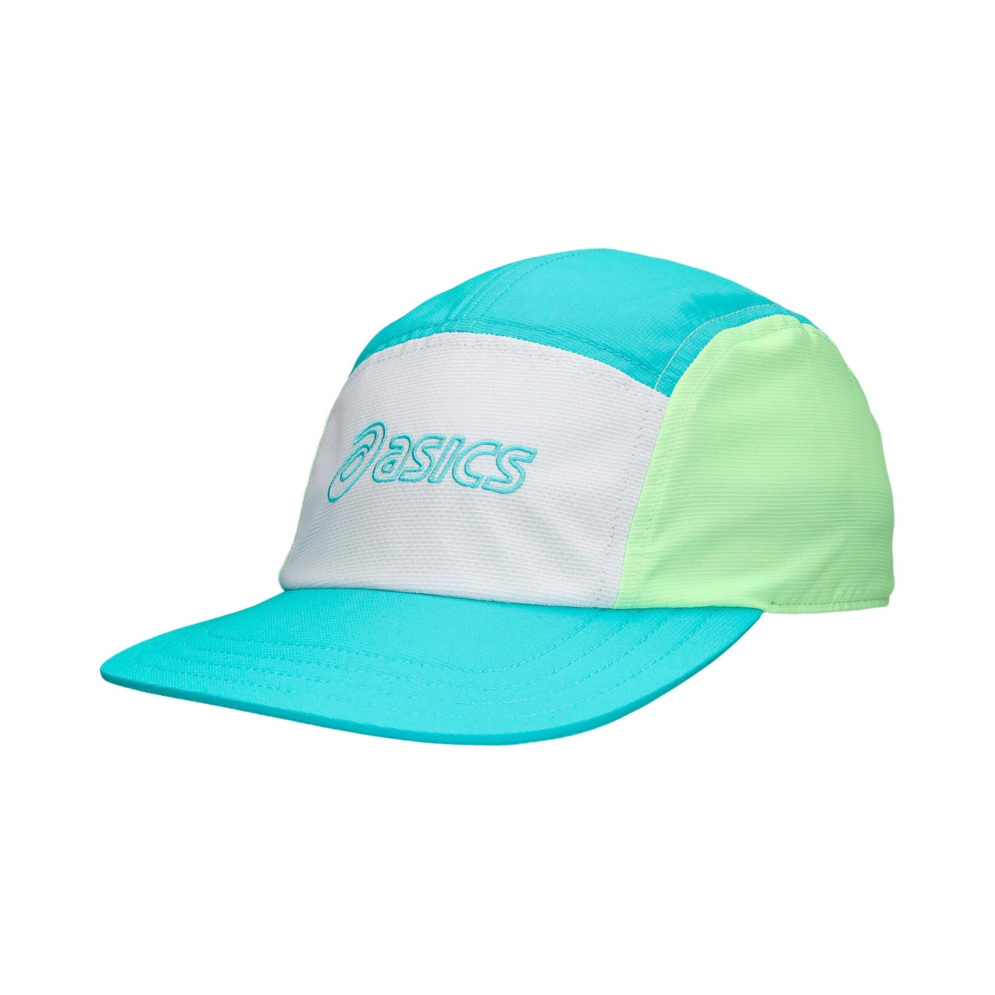 ASICS Asics 5 Panel  Čepice Unisex - tyrkysová, neonově zelená