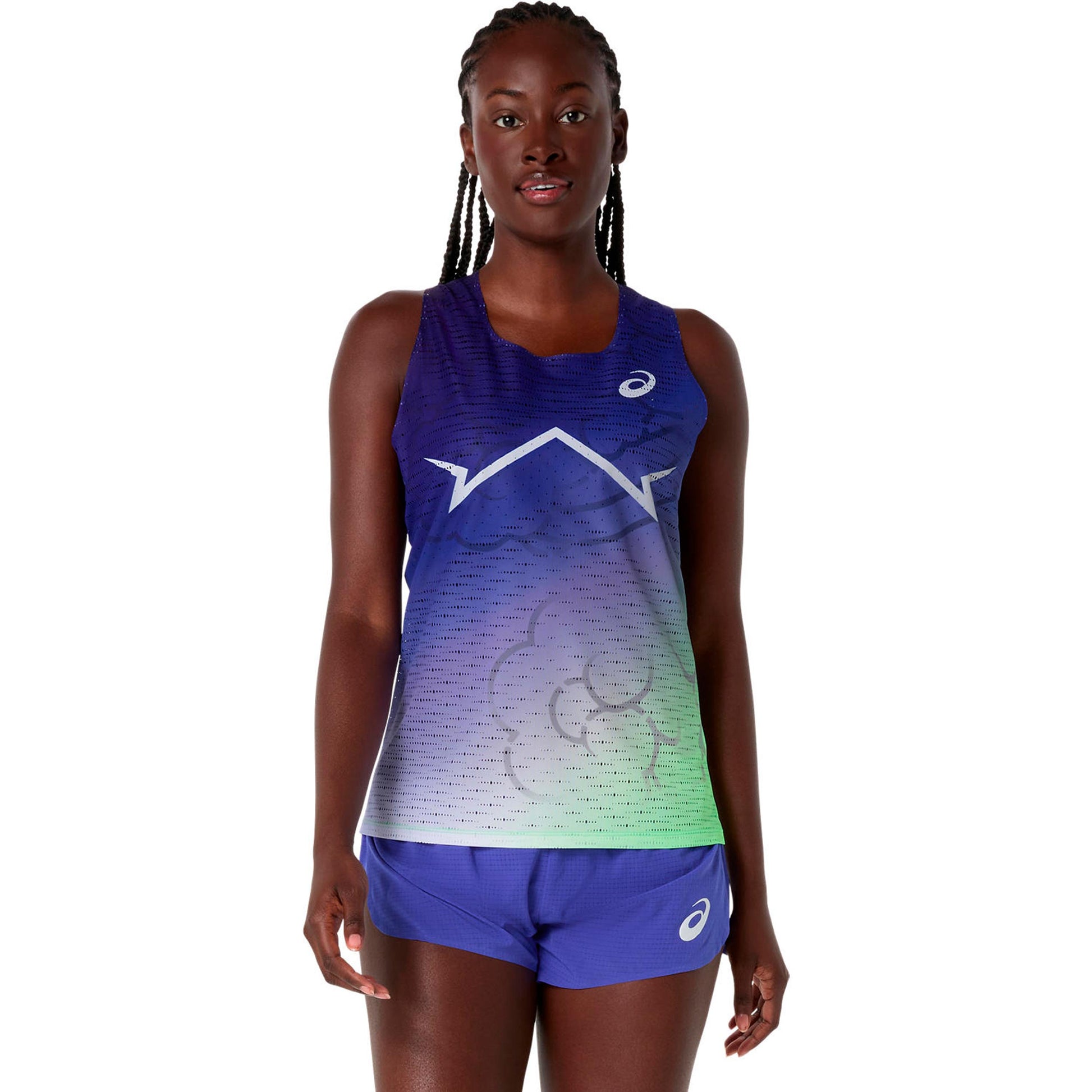 ASICS Metaspeed Běžecké tričko Dámy-modrá