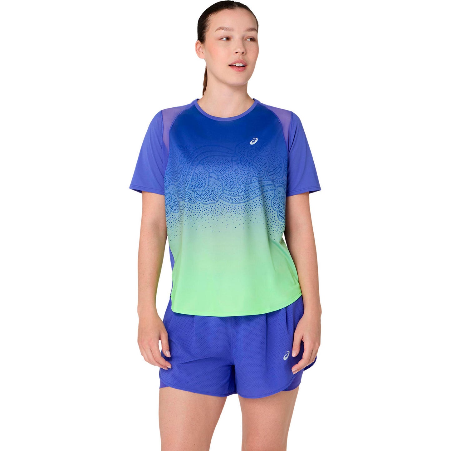 ASICS Road Ibuki  Běžecké tričko Dámy - modrá, zelená