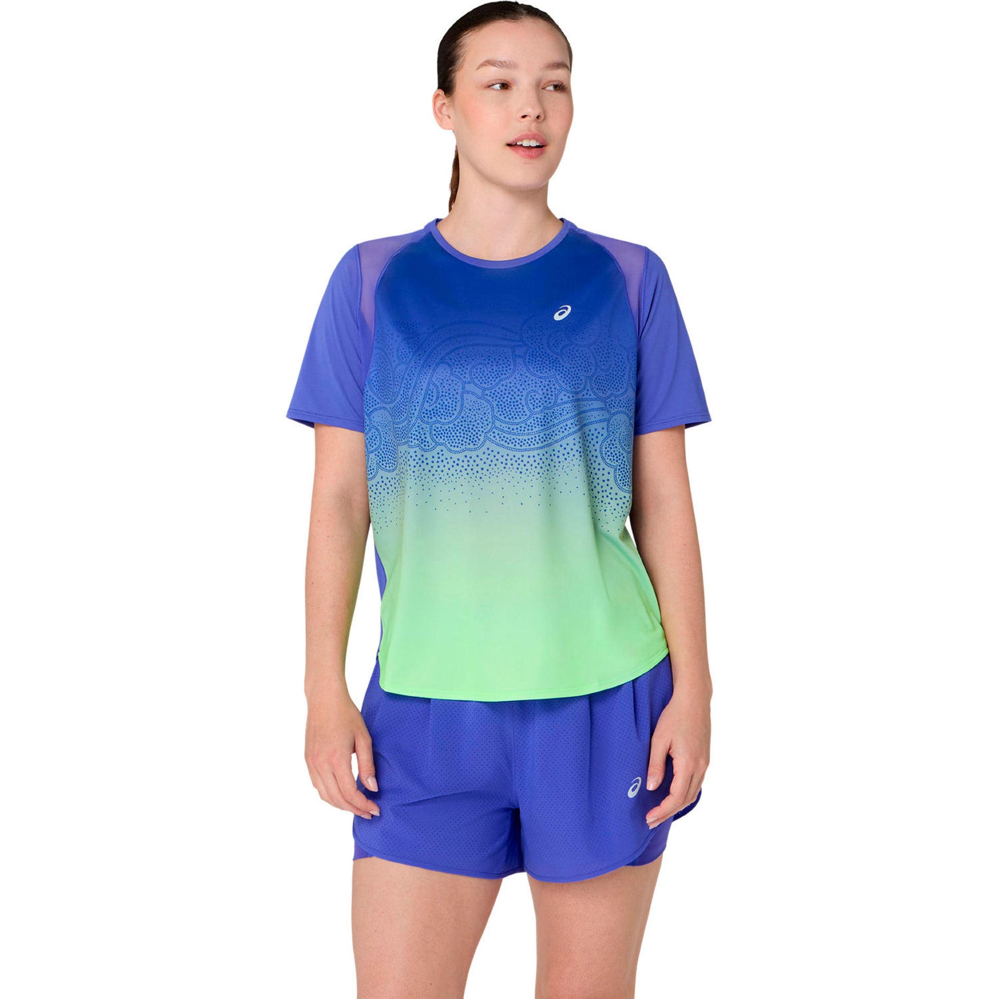 ASICS Road Ibuki  Běžecké tričko Dámy - modrá, zelená