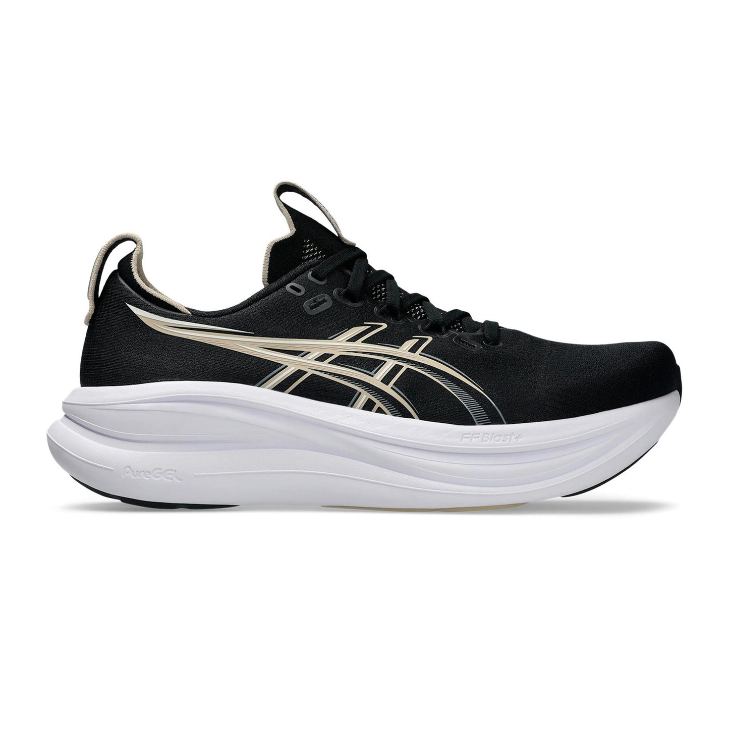 ASICS GEL-NIMBUS 28 Neutrální obuv Muži - černá, krémová